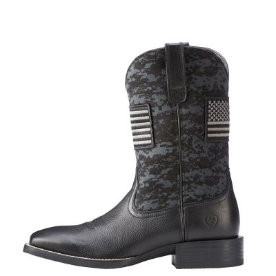 Ariat Sport Patriot - Western Laarzen Zwart Heren - 17298-898